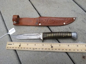 York Cutlery hunting knife made in Germany mod.   (lot#15598) - Picture 1 of 6