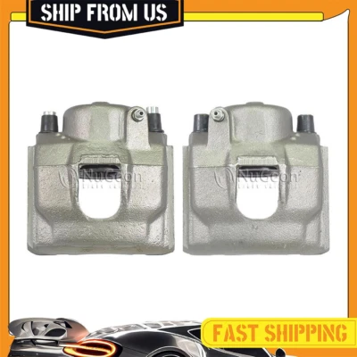 Par de pinzas de freno de disco delanteras para Dodge Dakota 1987-1990 Foto 1 de 4