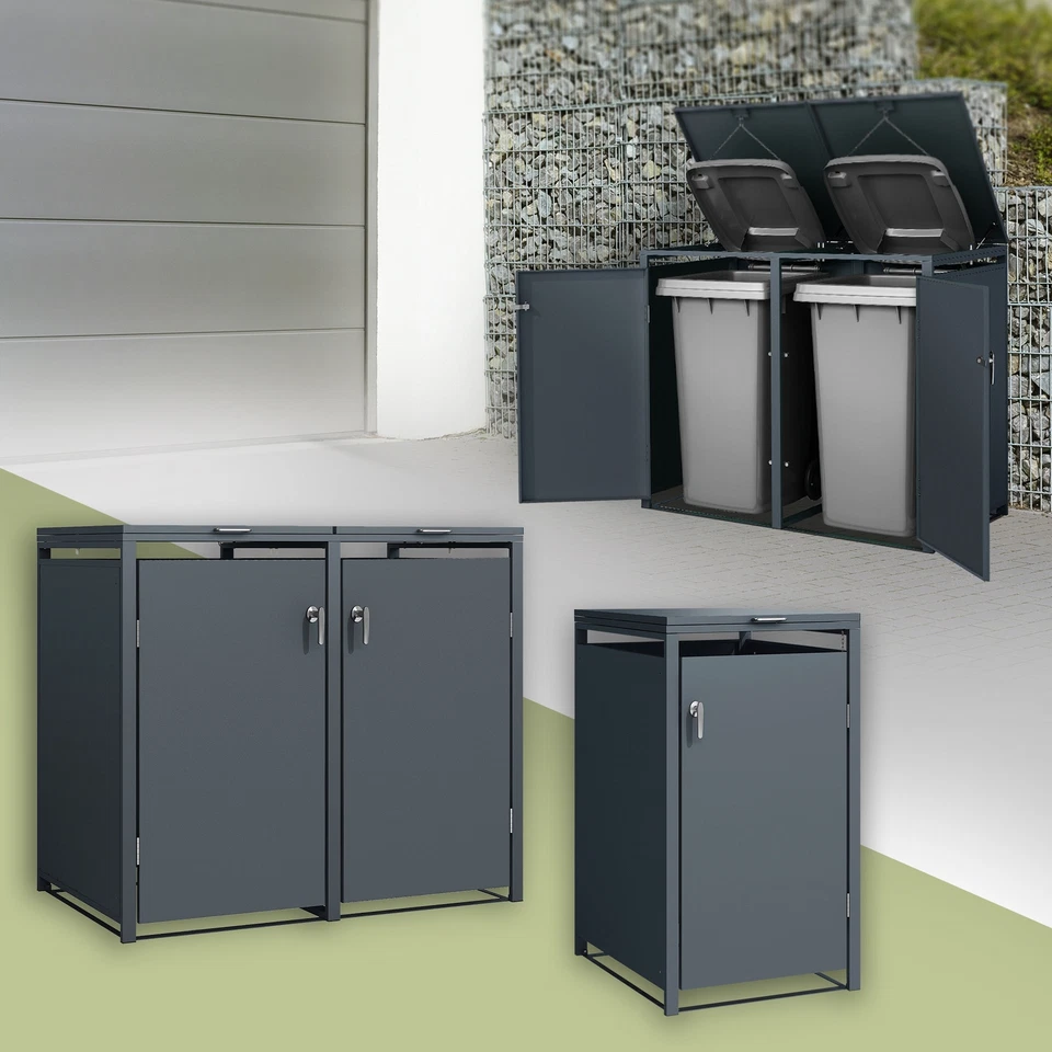 1/2/3/4x Mülleimer Verkleidung Aufbewahrungsbox wählbar - Bild 1 von 1