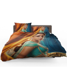 Princess Jamine Naomi Scott in Aladdin Movie Quilt Duvet Cover Set Bed Linen