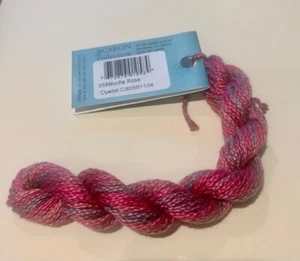 watercolours Caron 1 skien Mocha Rose (Pink) 3 ply Cotton varigated Needlepoint - Picture 1 of 1