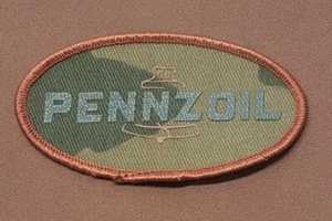 vintage pennzoil camouflage BADGE PATCH - Picture 1 of 2