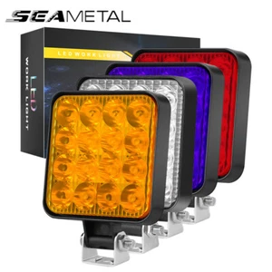 12V LED Work Light Bar Flood Spot Lights Driving Lamp Offroad Car Truck ATV SUV - Picture 1 of 16