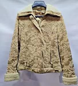 Ruff Hewn Winter Coat Fleece Collar Womens Size Medium - Picture 1 of 8