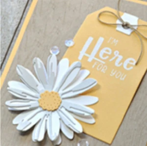 Juego de flores troquelado de corte de metal fabricación de tarjetas de recortes papel artesanías - Imagen 1 de 5