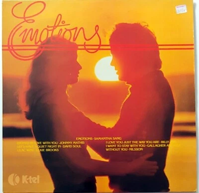 EMOTIONS - K-TEL VARIOUS LP 33 RPM VINYL -Billy Joel, Bonnie Tyler, Chris Rea ++ - Image 1 of 4