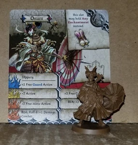 Zombicide White Death OKUNI Survivor Stretch Goal Promo - Picture 1 of 1