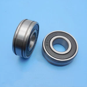 Rodamiento rígido de bolas 6203W14-2RS 17x40x14 mm 6203DDU rodamientos cromados 2 piezas - Imagen 1 de 5