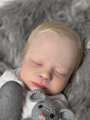 Reborn Baby Puppe Realborn CANON ASLEEP Original Bausatz mit  Willkommenspaket  - Bild 1 von 4