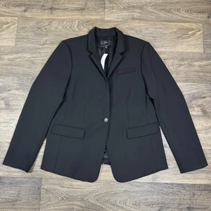 Blazer J.Crew Mujer Regent Talla 16T Alto 16 Negro Oficina Preppy Academia Carrera - Imagen 1 de 13