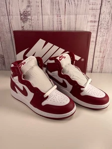 Air Jordan 1 Retro High OG Artisanal Red GS 5Y White FD1437 160 - Picture 1 of 8