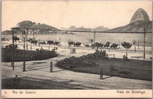 RIO DE JANEIRO Brasil Postal "Praia de Botafogo" Playa / Pan de Azúcar Vista - Imagen 1 de 2