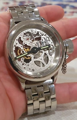 Invicta Russian Diver SWISS Quinotauro Esqueleto ETA Unitas 6497 Mecánico 3468 Foto 1 de 4