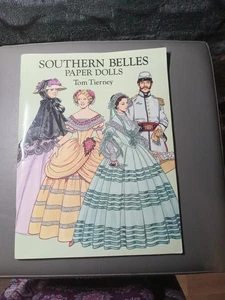 Southern Belles Paper Dolls Tom Tierney War time victorian - Picture 1 of 11