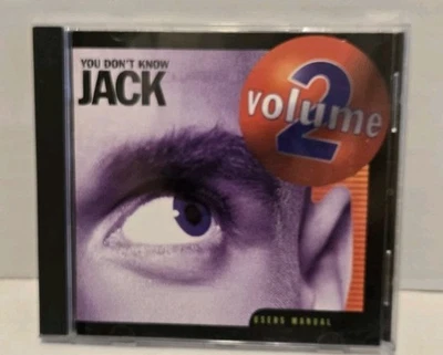 You Don't Know Jack Vol. 2 (Windows/Mac, 1996) Old School Games Computer  - Image 1 of 4