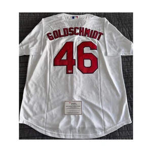 Autographed Paul Goldschmidt MLB St Louis Cardinals Nike Jersey Fanatics COA - Picture 1 of 10