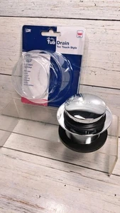 Toe Touch Tappo Scarico Vasca Bagno Cromato LDR 502 5108CP Ricambio per 1 1/2 Pollice  - Foto 1 di 7