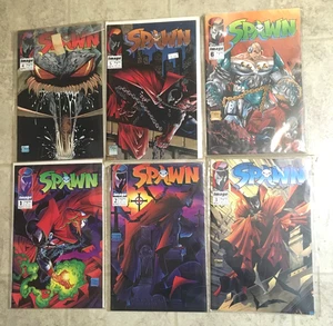 Image Spawn Issues 1-6 Newsstand Variants Great Shape Comic - Picture 1 of 8