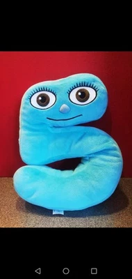 CBeebies Numberjacks - Nummer 5 - 10" - Original Etikett - Bild 1 von 4