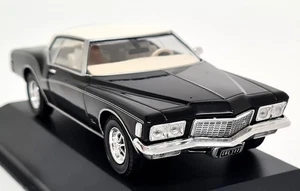 Atlas 1/43 Buick Riviera 1972 Black Diecast Scale Model Car - Picture 1 of 6