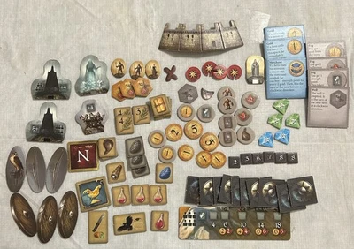 KOSMOS Leyendas de Andor Nuevos Héroes Piezas de Repuesto Cartón Ficha Azulejo Foto 1 de 4