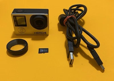 Câmera de Ação GoPro HERO4 - Prata Funcionando LEIA - Imagem 1 de 4