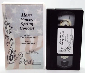 MANY VOICES SPRING CONCERT VHS April 20 1996 4/20 Brookings, South Dakota Choir - Picture 1 of 17