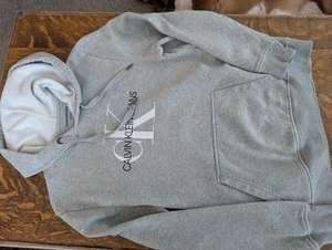 Calvin Klein Gray Hoodie Small - Picture 1 of 5