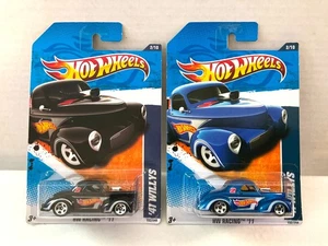 Hot Wheels 41 WILLYS - 2011 Hot Wheels Racing 152 Lot of 2! Blue & Black Colors! - Picture 1 of 4