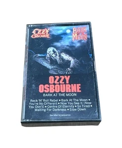 Ozzy Osbourne - Bark At The Moon (1983) Cassette Tape - Heavy Metal - Picture 1 of 4