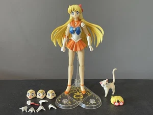 Figura de acción Bandai SH Figuarts Sailor Moon Venus Pretty Guardian 6" - Imagen 1 de 6