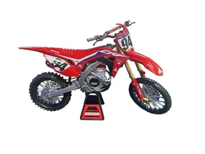 NewRay KEN ROCZEN HONDA CRF 450 1:6 Die-Cast Motocross MX Toy Bike - Picture 1 of 2