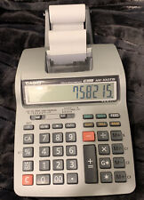 Casio HR-100TM Printing Calculator Tax & Exchange Adding Machine Tested