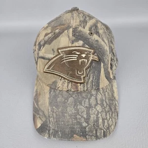 Cappello Carolina Panthers NFL Realtree mimetico regolabile berretto mimetico vero albero OSFA - Foto 1 di 8
