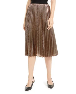 Alfani Pleated Metallic Midi Skirt Gold XL NWT! $89.50 - Picture 1 of 4