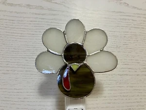 Turkey Night Light, Brown Stained Glass Bird, Wall plug in, Thanksgiving Decor - Picture 1 of 10