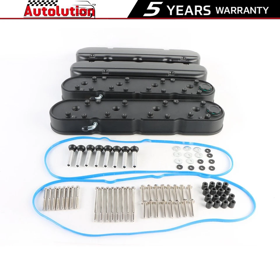 Cubiertas de válvula de motor para motores Chevy GM LS LS1/LS2 LS3 LS6 LS7 5.3 5.7 6.0 6.2L Foto 1 de 4