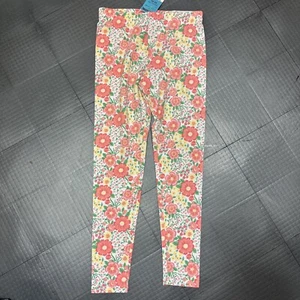 TOMMY BAHAMA GIRLS FLORAL LEGGINGS NEW SIZE LARGE 10/12 - Picture 1 of 4