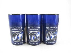 Curve Kicks Men by Liz Claiborne Deodorant Stick 1.0 oz - Pack of 3 - Picture 1 of 1