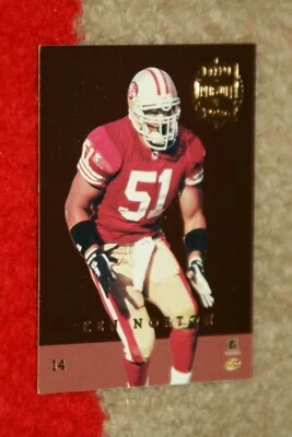 KEN NORTON JR. / REGGIE WHITE 1996 PLAYOFF BACK TO BACK MINI #14 49ERS / PACKERS - Image 1 of 2