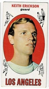 1969-70 Topps Basketball #29 Keith Erickson - Los Angeles Lakers RC - Picture 1 of 2