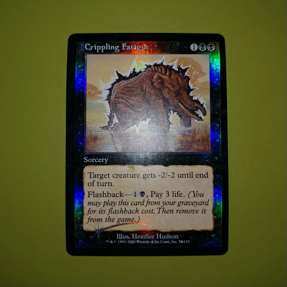 FOIL Crippling Fatigue x1 Torment 1x MTG Magic the Gathering - Image 1 of 1