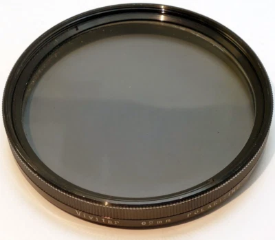 Vivitar 62mm Lens Filter PL Polarizing Polar Linear - Image 1 of 4