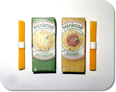 MARKENLOS Miniatur Spaghetti in Schachtel, Nudeln, Pasta, Miracoli, Neu