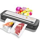  Powerful and Compact Vacuum Sealer Machine (Silver) Machine Silver