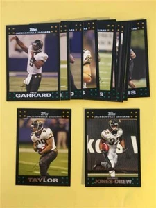 2007 Topps Jacksonville Jaguars Team Set 13 Cards - Picture 1 of 1