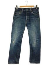 ONI DENIM Jeans Japan Denim Straight Cotton Indigo 32.2in Pre-owned D65