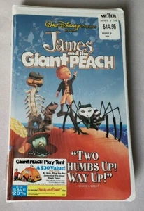 Walt Disney's "James and the Giant Peach"  (NEW Factory Sealed VHS) - Picture 1 of 2