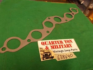 Junta de escape/admisión motor 134L hecho en EE. UU. ajuste Willys CJ2A CJ3A M38 jeep - Imagen 1 de 2