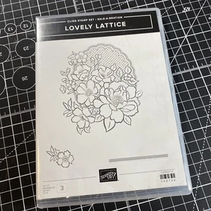 Set de sellos Stampin' Up precioso celosía adorno de flores - Imagen 1 de 10